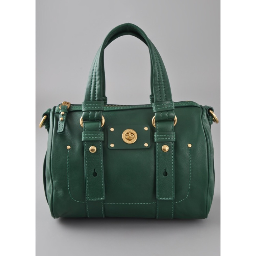 Marc by Marc Jacobs Leather Turnlock Duffel Bag